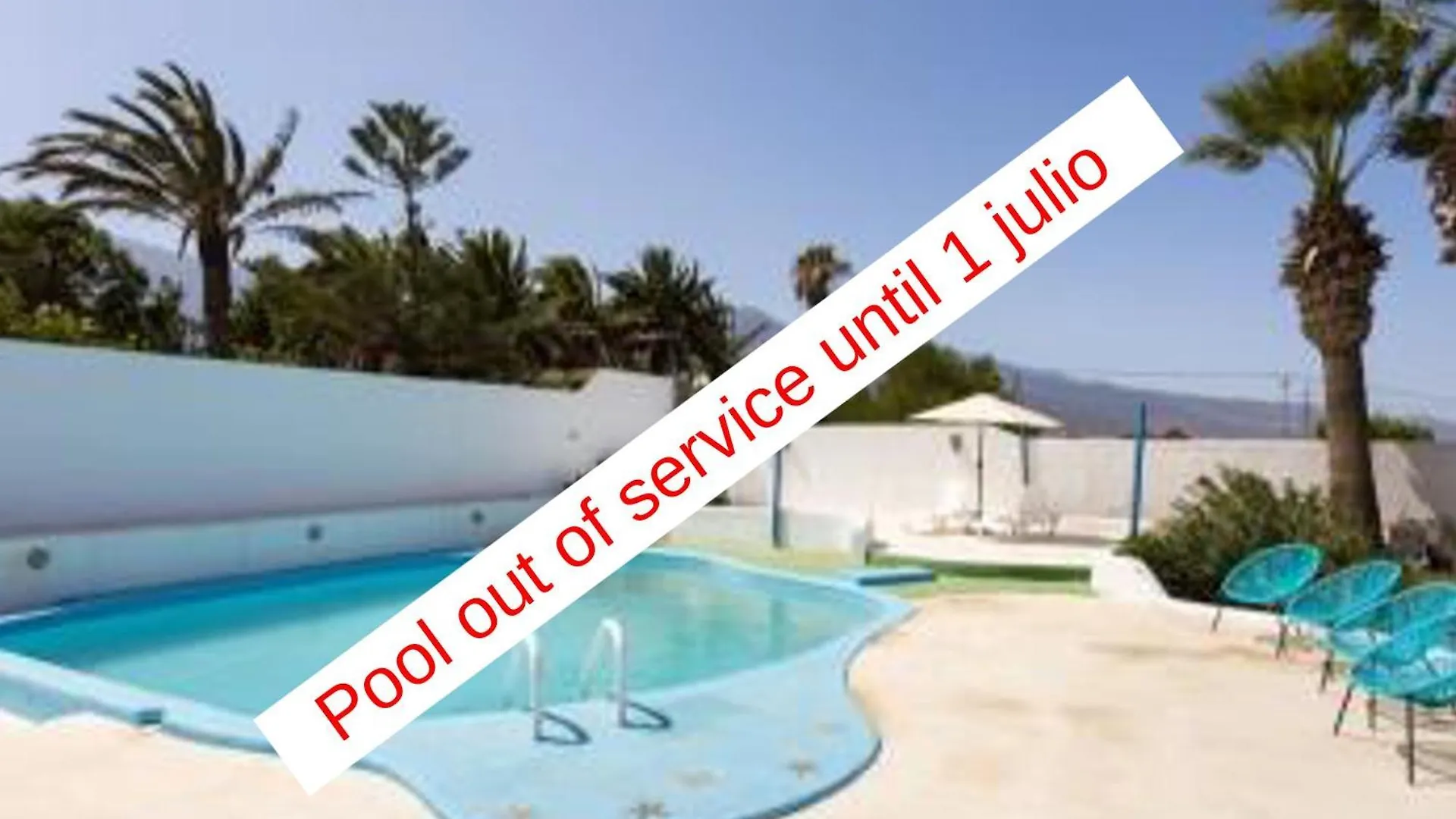 Casa de Férias Live Socorro Juan Fu Rural Piscina En Servicio Hasta Mayo Güimar
